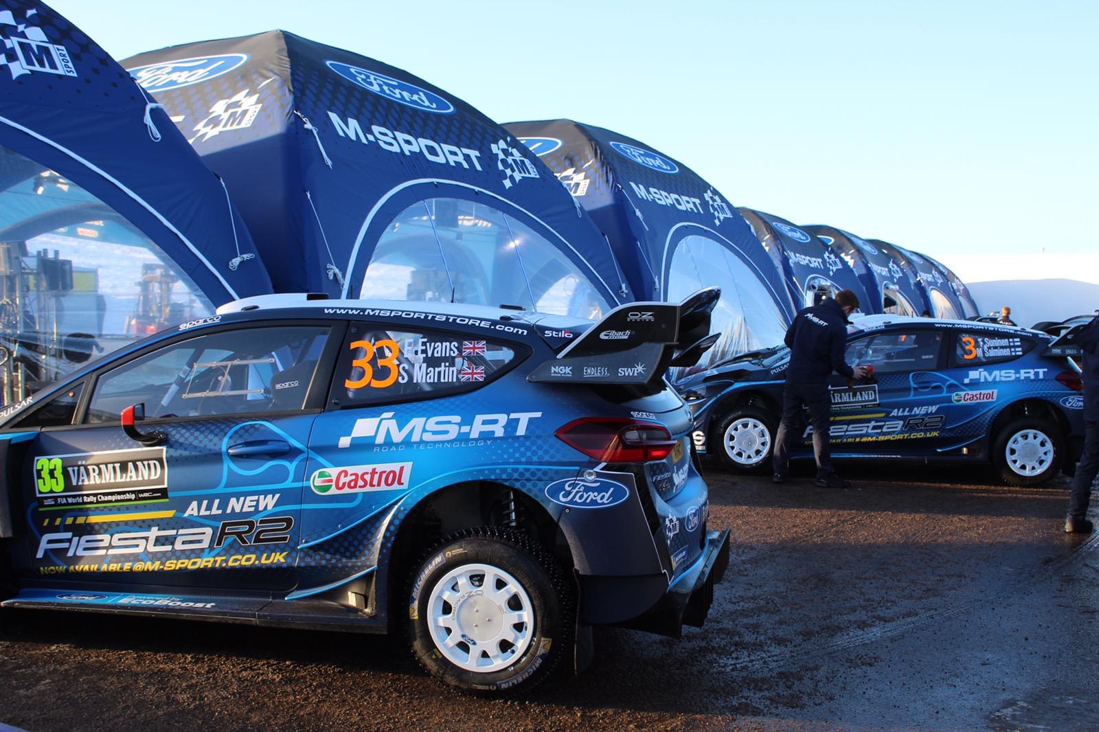 Hospitality in the World Rally Championship with M-Sport - Hospitality